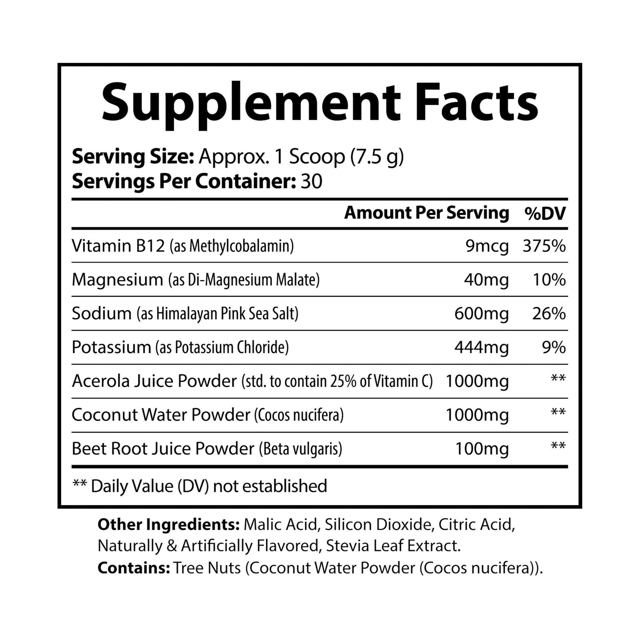 Dorpamine Vitality ION + Select Electrolyte Supplement