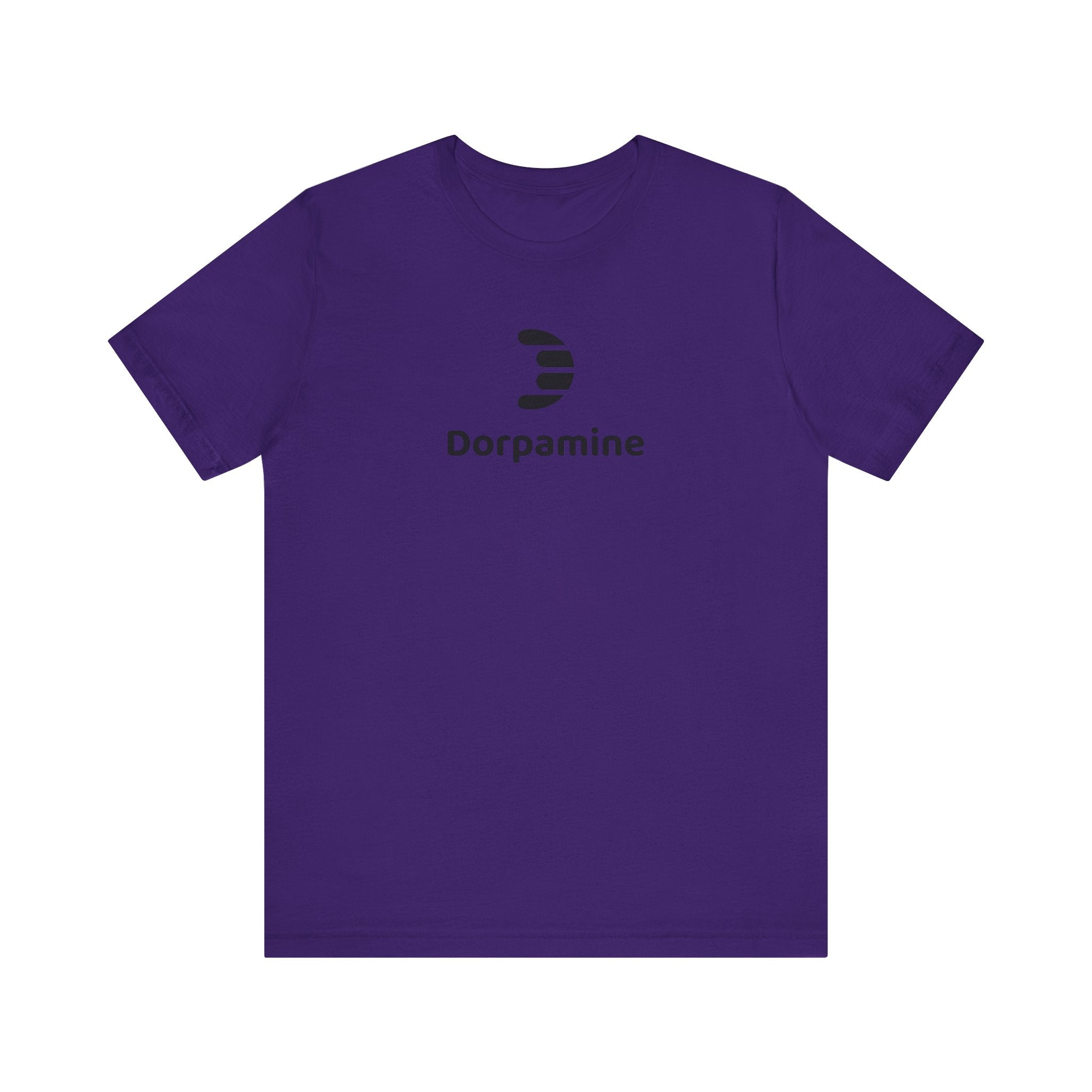 Dorpamine Classic Full Logo Black Unisex Jersey Short Sleeve Tee