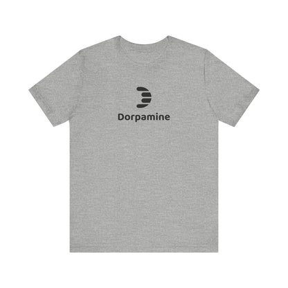 Dorpamine Classic Full Logo Black Unisex Jersey Short Sleeve Tee