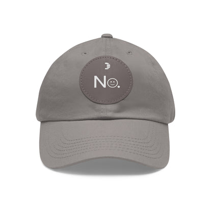 Dorpamine "No." Reclaiming Your Time Series Hat with Leather Patch (Round)