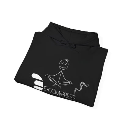 Dorpamine "D Words" Collection Decompress White Unisex Heavy Blend™ Hooded Sweatshirt