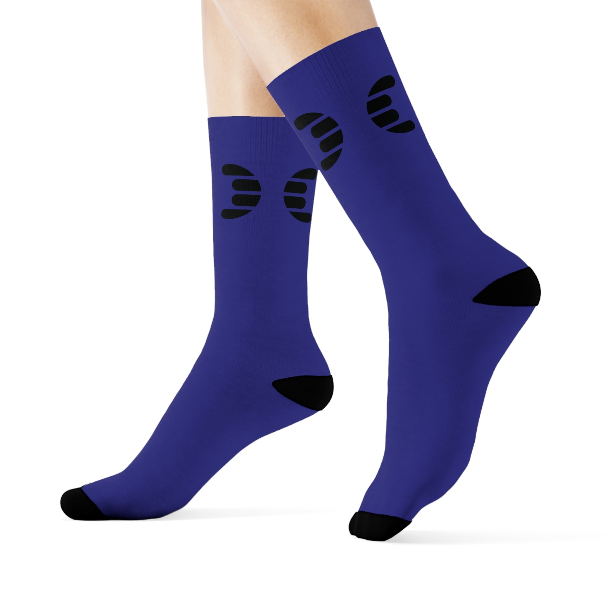 Dorpamine Hermes Purple Crew Socks