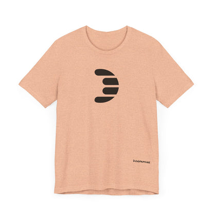 Dorpamine Classic Logo Black Unisex Jersey Short Sleeve Tee