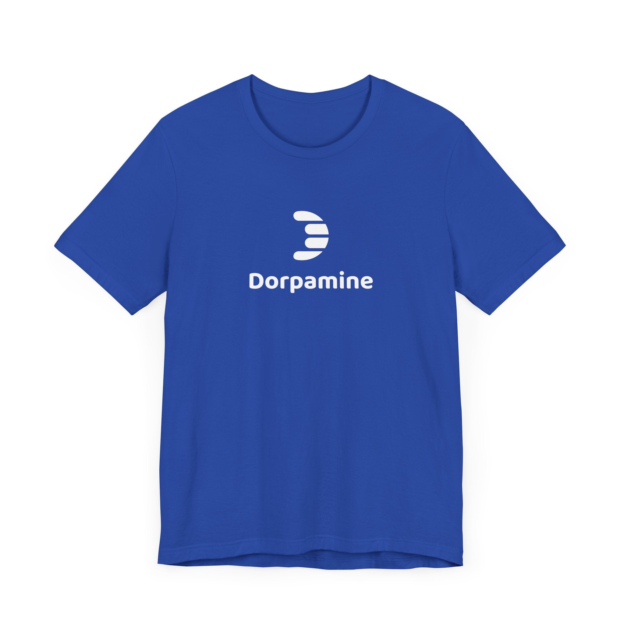 Dorpamine Classic Full Logo White Unisex Jersey Short Sleeve Tee