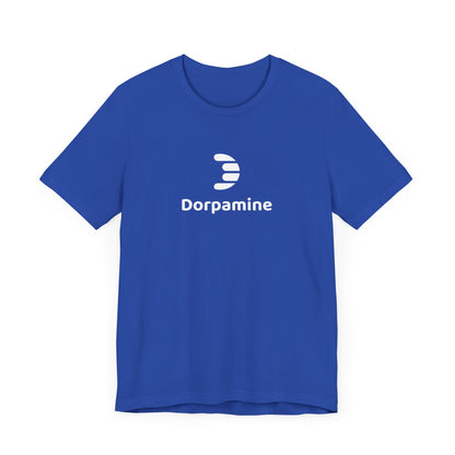 Dorpamine Classic Full Logo White Unisex Jersey Short Sleeve Tee