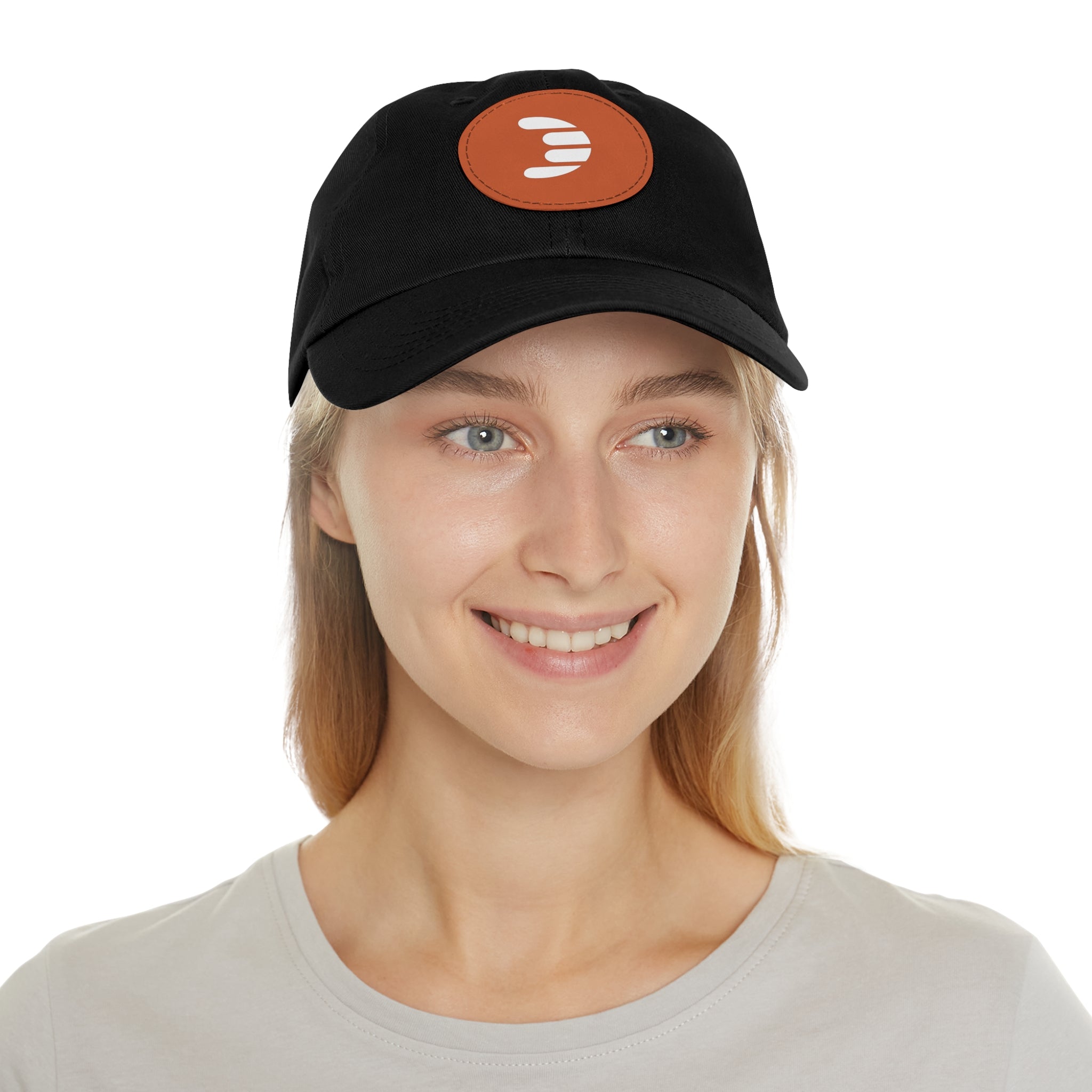 Dorpamine Hat with Leather Patch (Round)