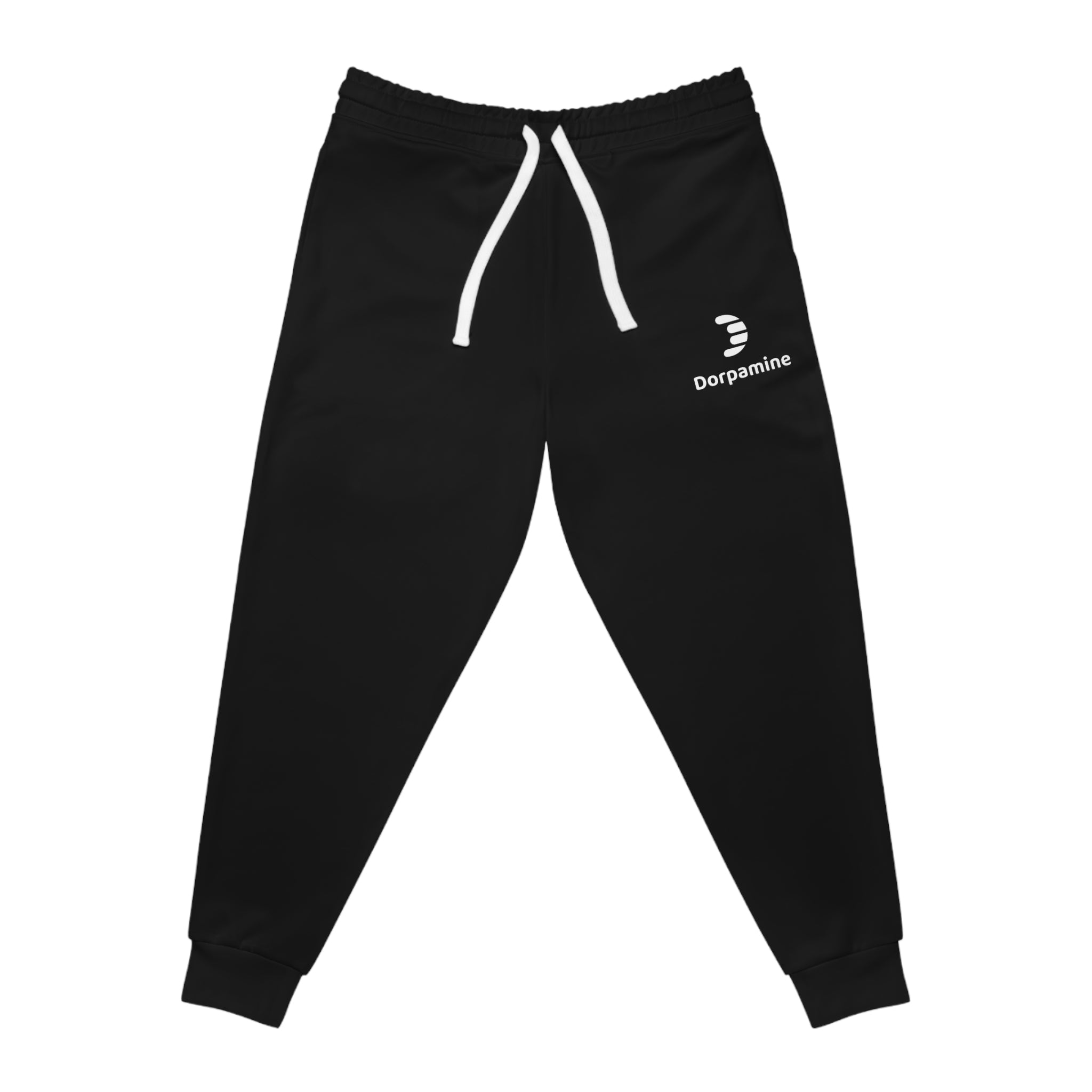 Dorpamine Classic Black Unisex Athletic Joggers