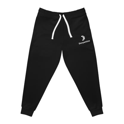 Dorpamine Classic Black Unisex Athletic Joggers