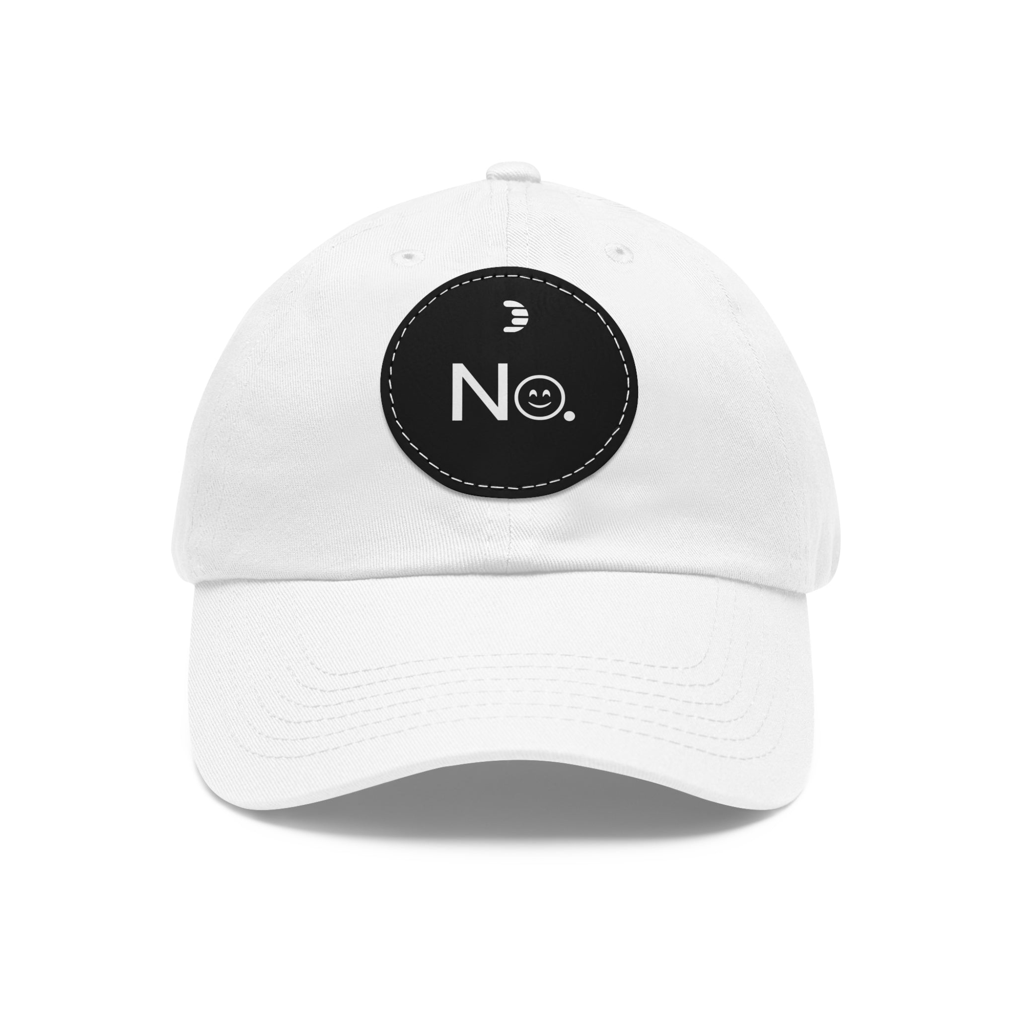 Dorpamine "No." Reclaiming Your Time Series Hat with Leather Patch (Round)