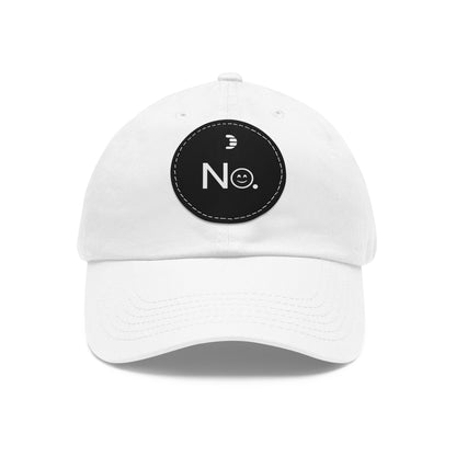Dorpamine "No." Reclaiming Your Time Series Hat with Leather Patch (Round)