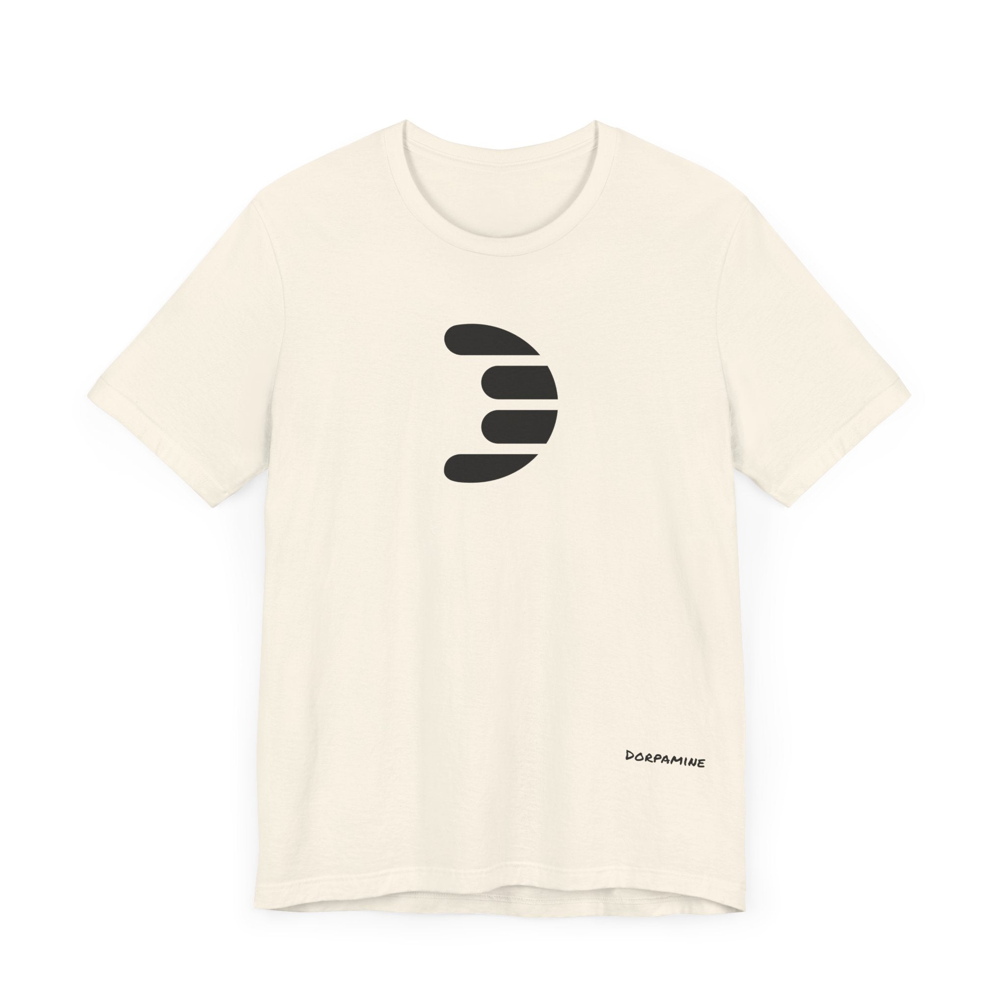 Dorpamine Classic Logo Black Unisex Jersey Short Sleeve Tee