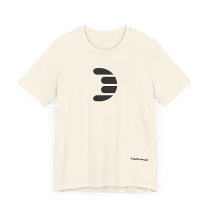 Dorpamine Classic Logo Black Unisex Jersey Short Sleeve Tee