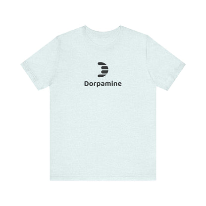 Dorpamine Classic Full Logo Black Unisex Jersey Short Sleeve Tee