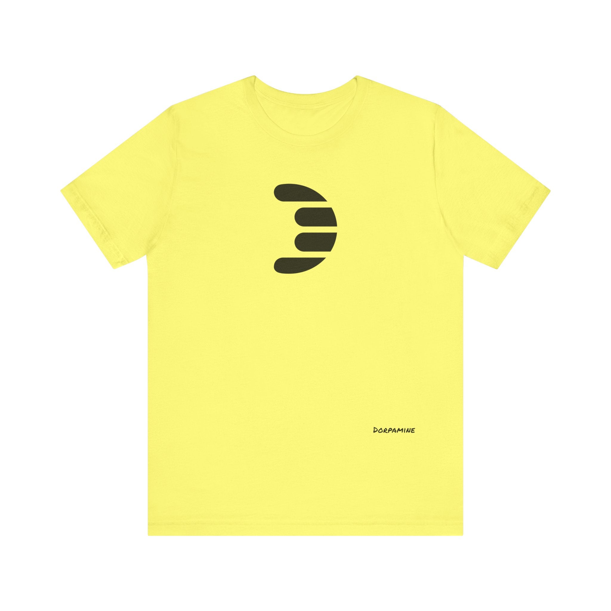 Dorpamine Classic Logo Black Unisex Jersey Short Sleeve Tee