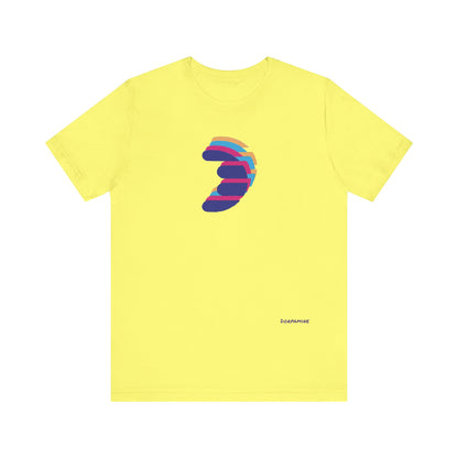 Dorpamine Double Vision (In Collaboration with Quincy Woodard) Unisex Jersey Short Sleeve Tee