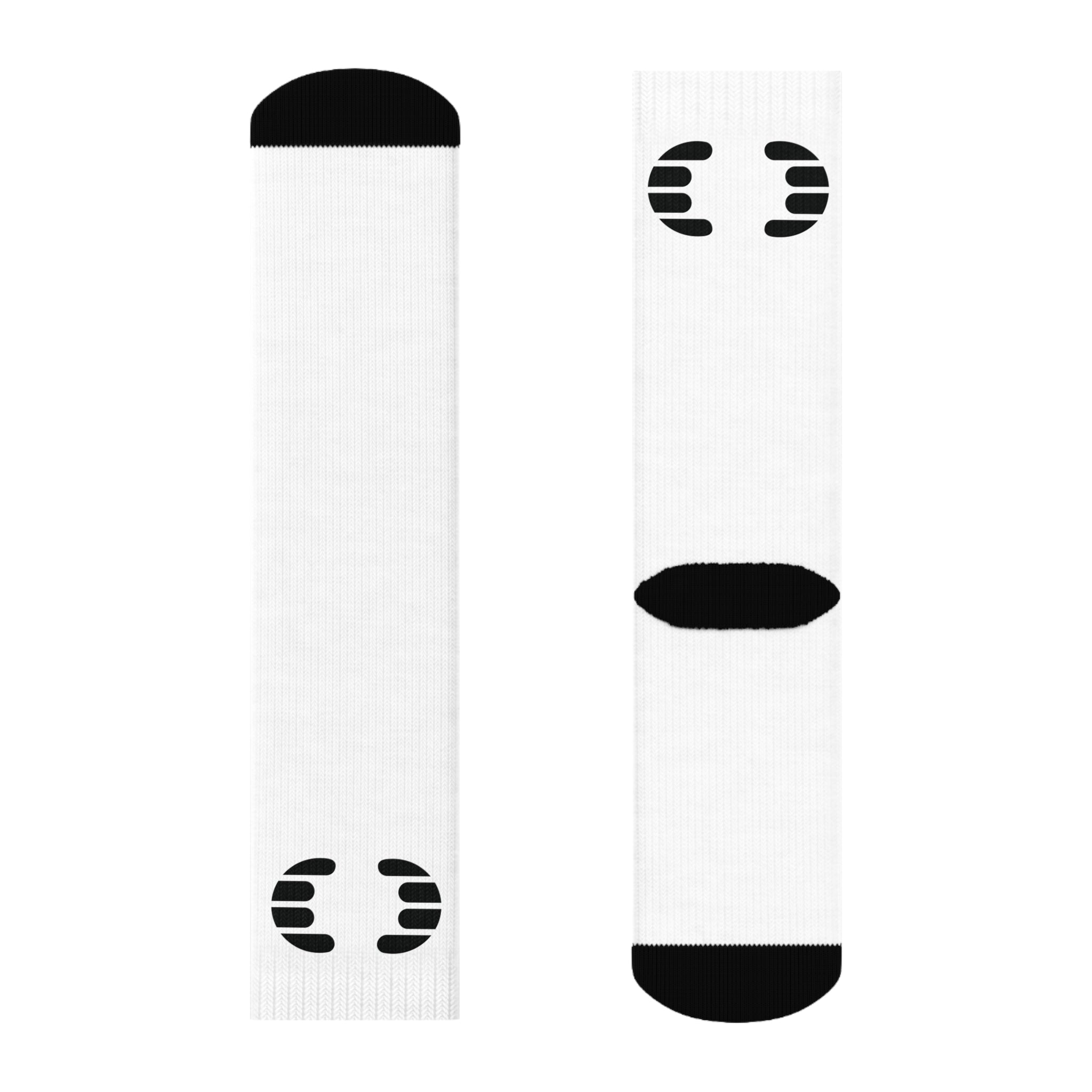 Dorpamine Hermes White Crew Socks