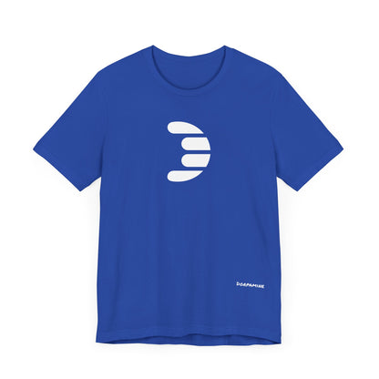 Dorpamine Classic Logo White Unisex Jersey Short Sleeve Tee