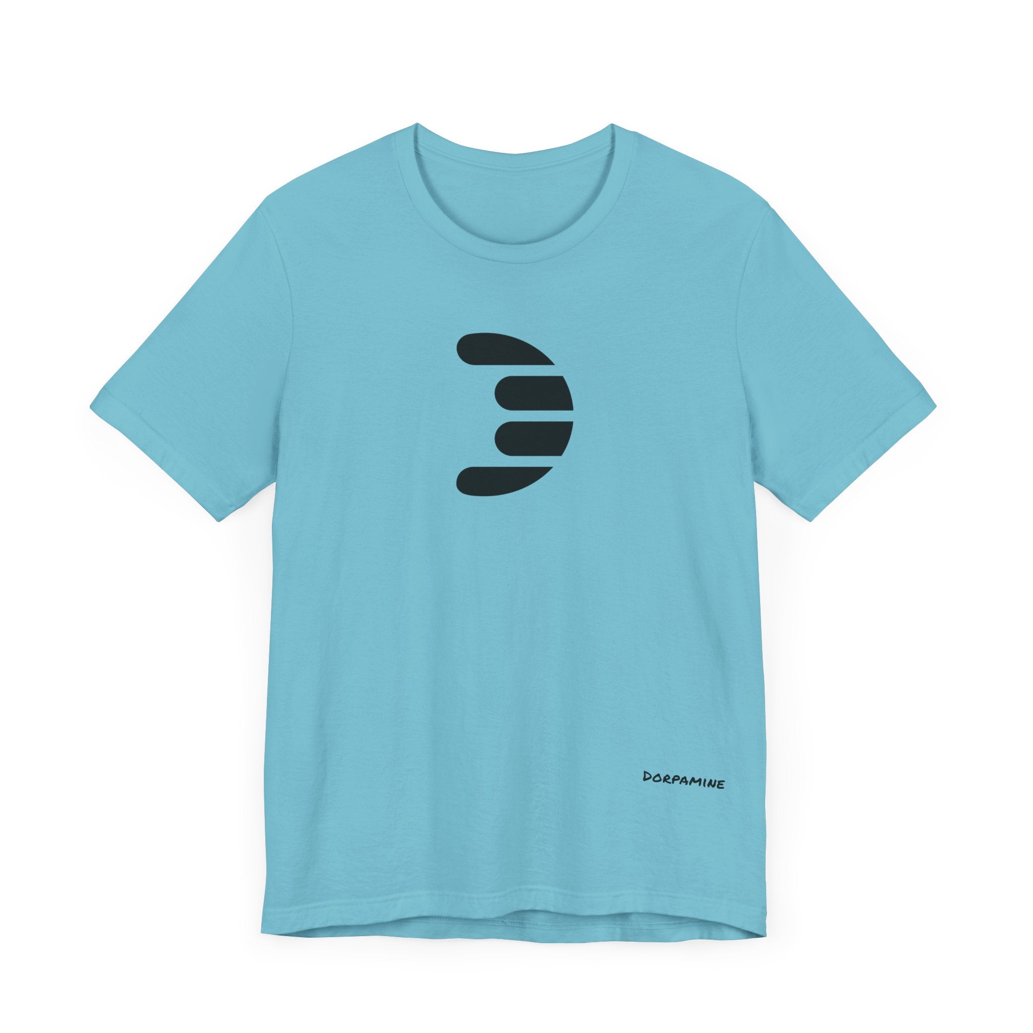 Dorpamine Classic Logo Black Unisex Jersey Short Sleeve Tee