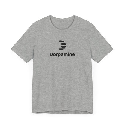 Dorpamine Classic Full Logo Black Unisex Jersey Short Sleeve Tee