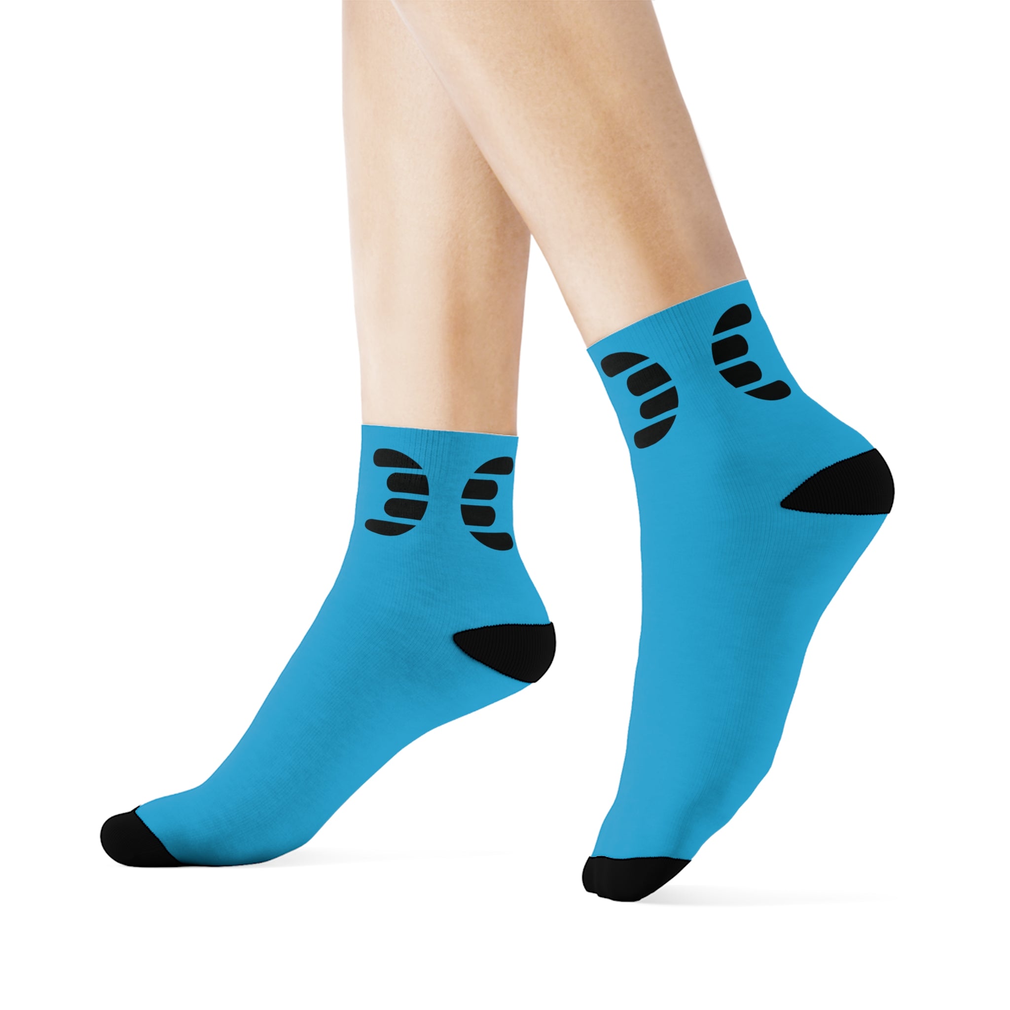 Dorpamine Hermes Blue Crew Socks