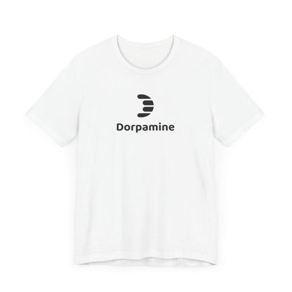 Dorpamine Classic Full Logo Black Unisex Jersey Short Sleeve Tee