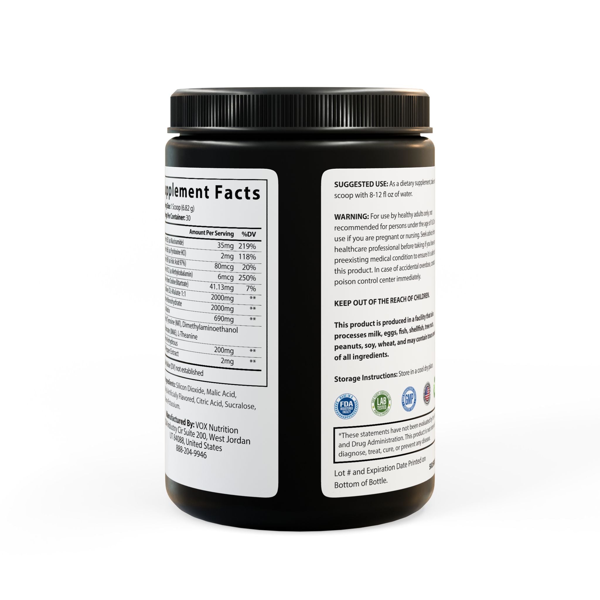 Dorpamine Vitality Pre-Workout Supplement Fruit Punch