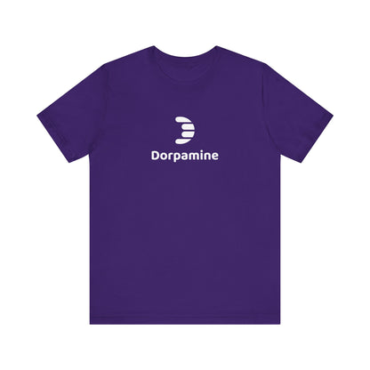 Dorpamine Classic Full Logo White Unisex Jersey Short Sleeve Tee