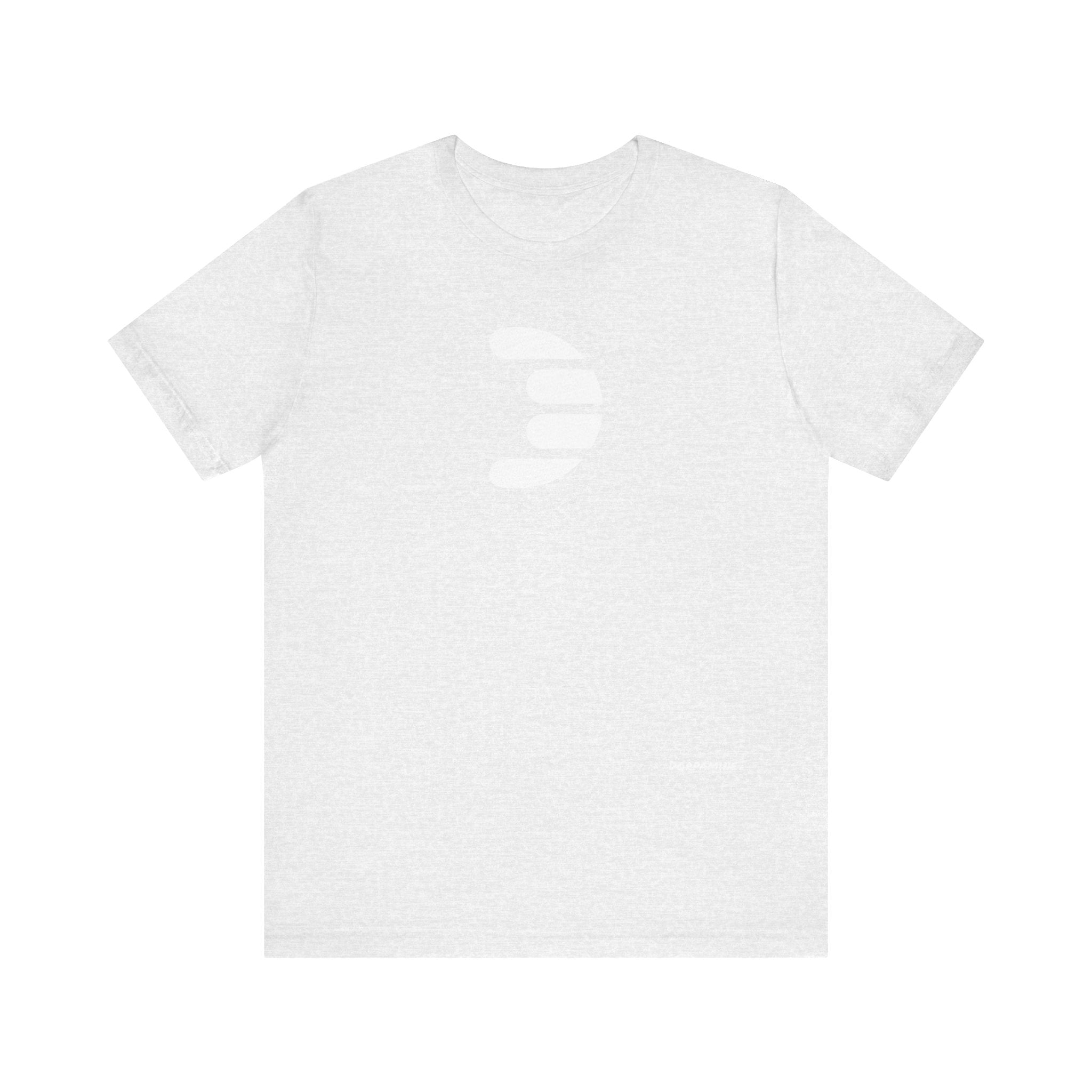 Dorpamine Classic Logo White Unisex Jersey Short Sleeve Tee