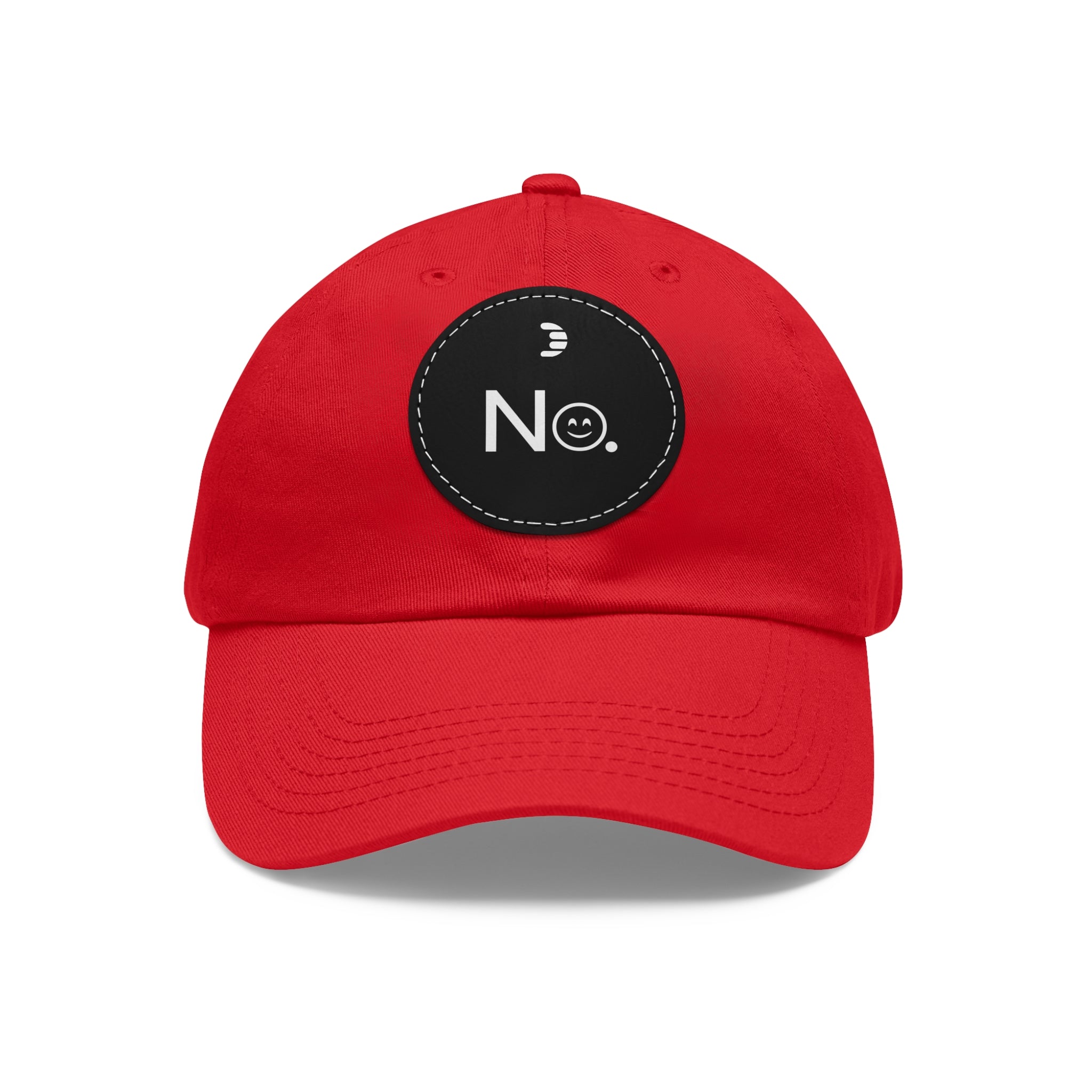 Dorpamine "No." Reclaiming Your Time Series Hat with Leather Patch (Round)