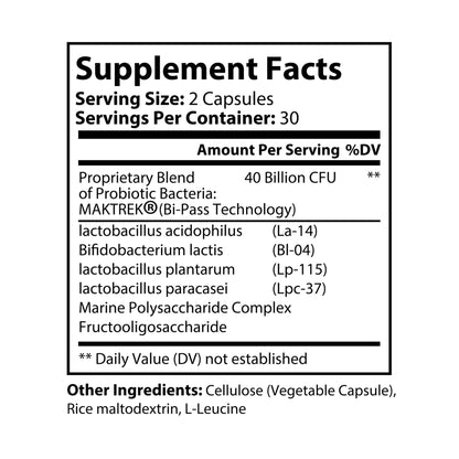 Dorpamine Vitality Probiotics Supplement (60 Capsules)