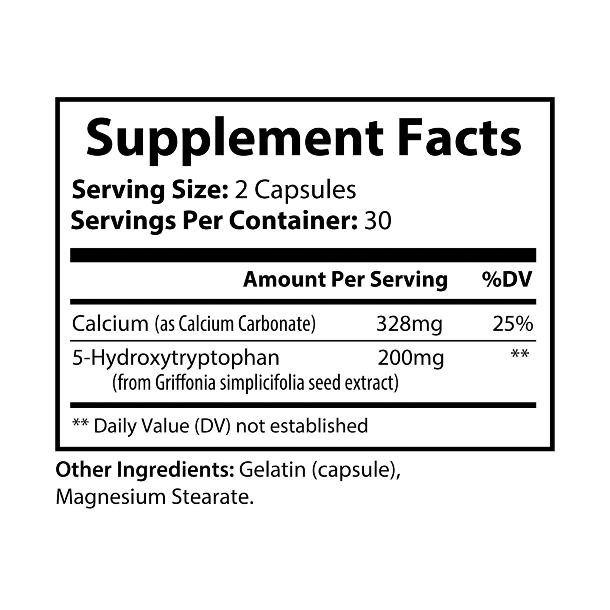 Dorpamine Vitality 5-HTP Supplement (60 Capsules)