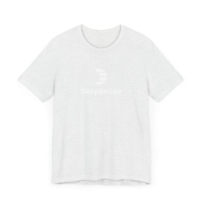 Dorpamine Classic Full Logo White Unisex Jersey Short Sleeve Tee