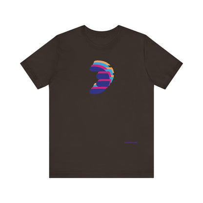 Dorpamine Double Vision (In Collaboration with Quincy Woodard) Unisex Jersey Short Sleeve Tee