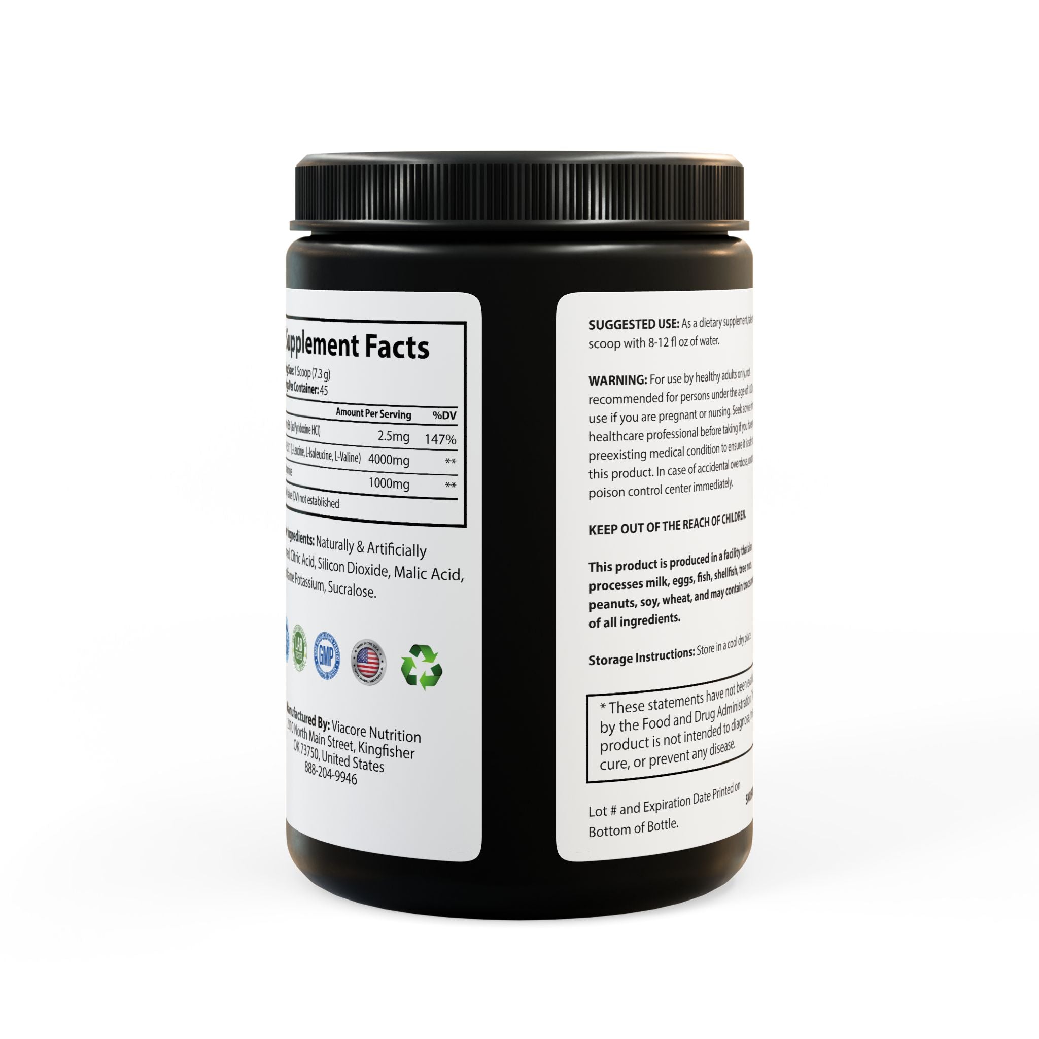 Dorpamine Vitality BCAA Supplement, Watermelon