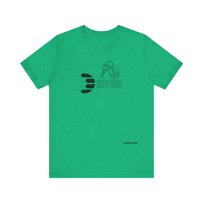 Dorpamine Driven Black (D-Words Collection) Unisex Jersey Short Sleeve Tee