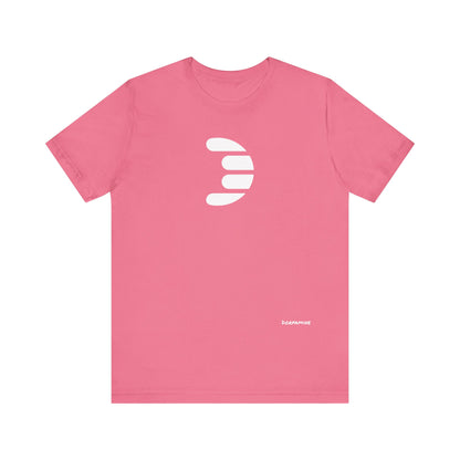 Dorpamine Classic Logo White Unisex Jersey Short Sleeve Tee