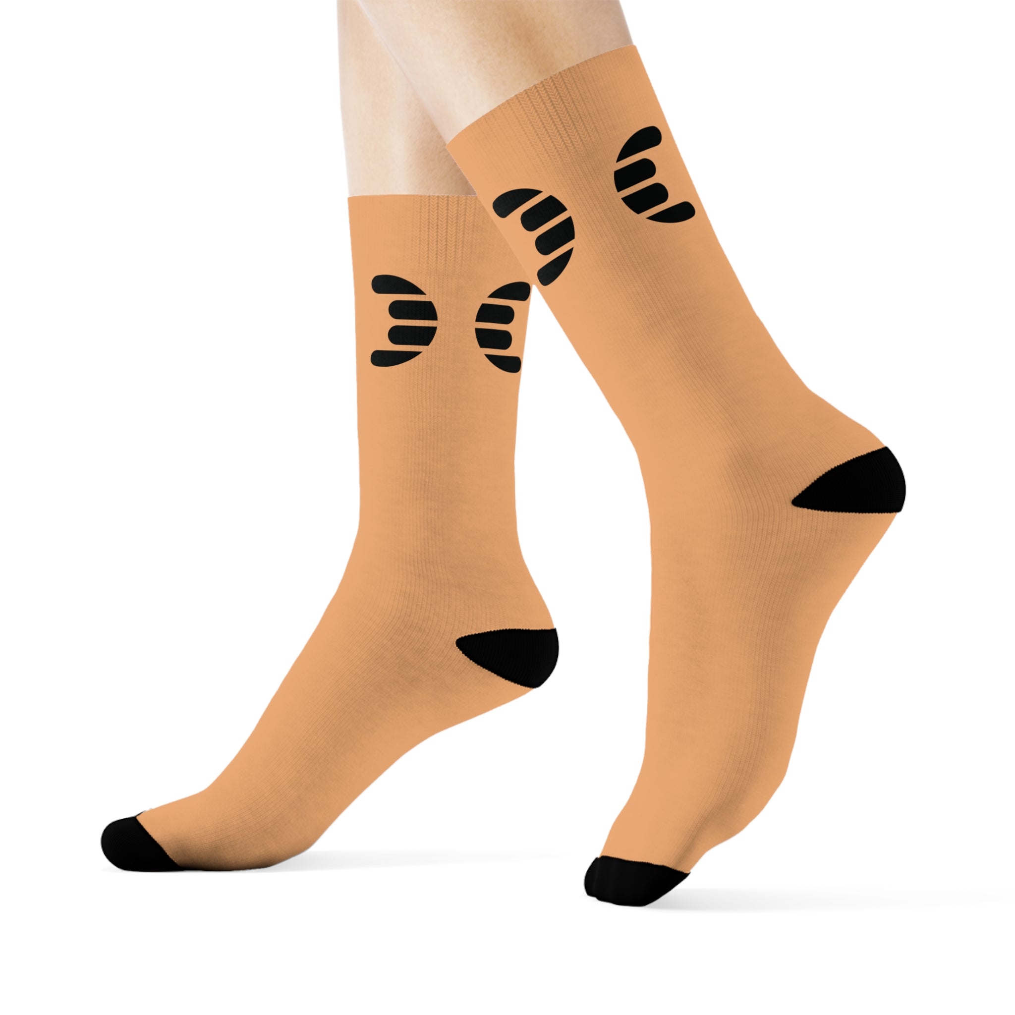 Dorpamine Hermes Orange Crew Socks