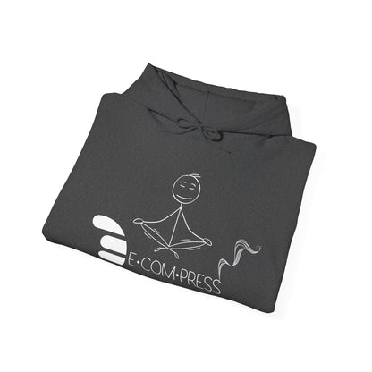 Dorpamine "D Words" Collection Decompress White Unisex Heavy Blend™ Hooded Sweatshirt