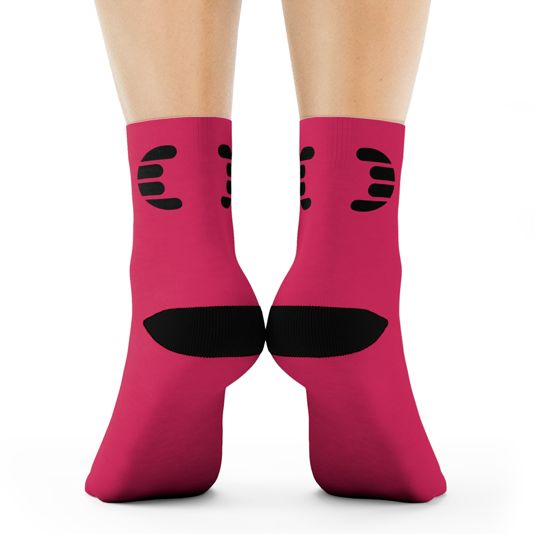 Dorpamine Hermes Pink Crew Socks