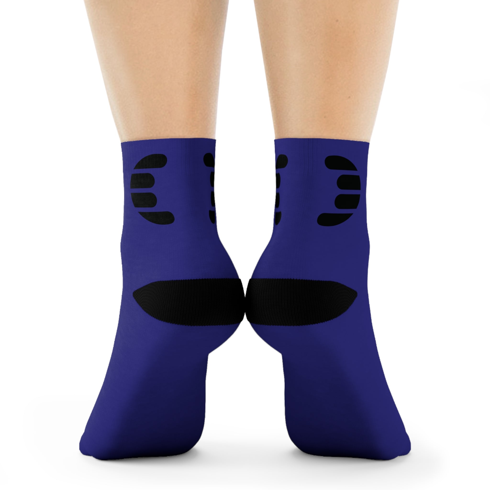 Dorpamine Hermes Purple Crew Socks