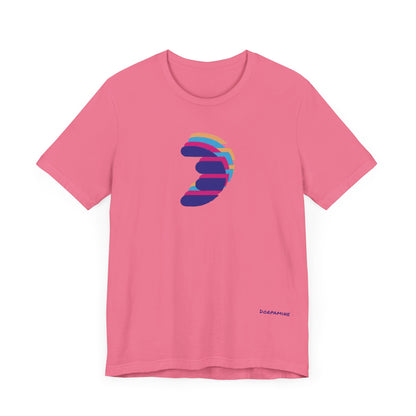 Dorpamine Double Vision (In Collaboration with Quincy Woodard) Unisex Jersey Short Sleeve Tee