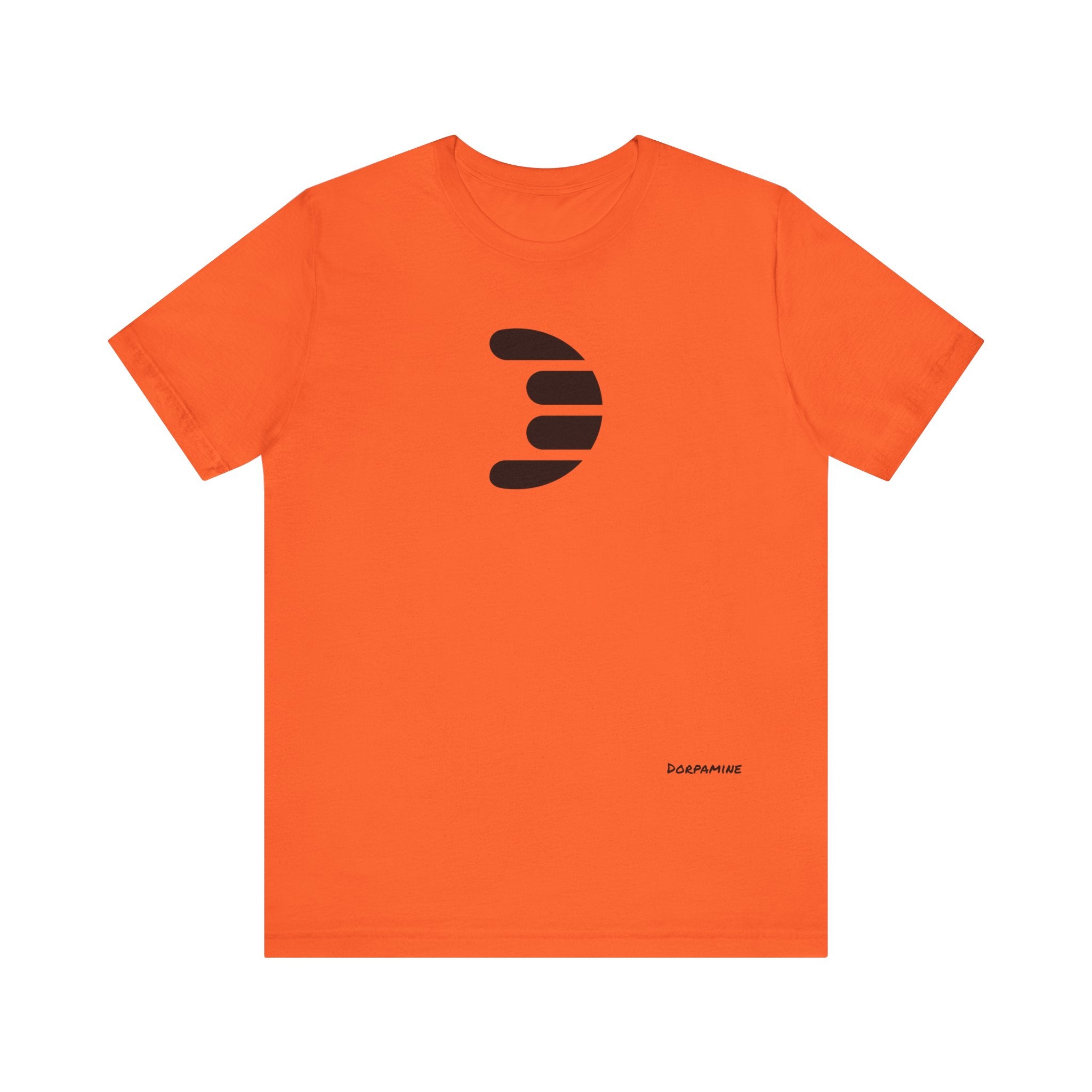 Dorpamine Classic Logo Black Unisex Jersey Short Sleeve Tee