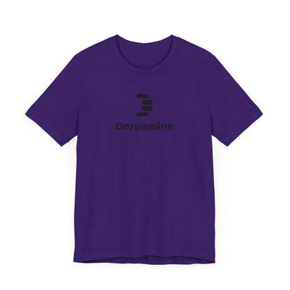 Dorpamine Classic Full Logo Black Unisex Jersey Short Sleeve Tee