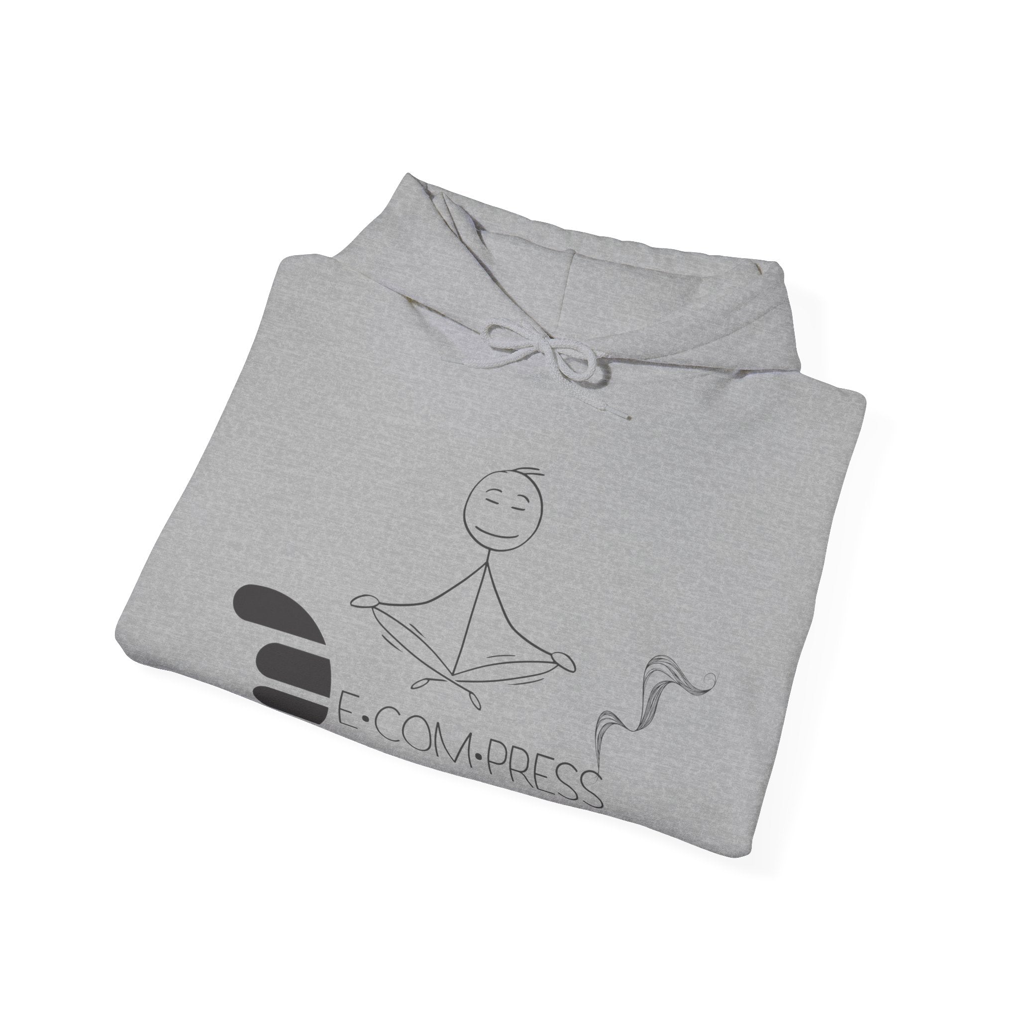 Dorpamine "D Words" Collection Decompress Black Unisex Heavy Blend™ Hooded Sweatshirt