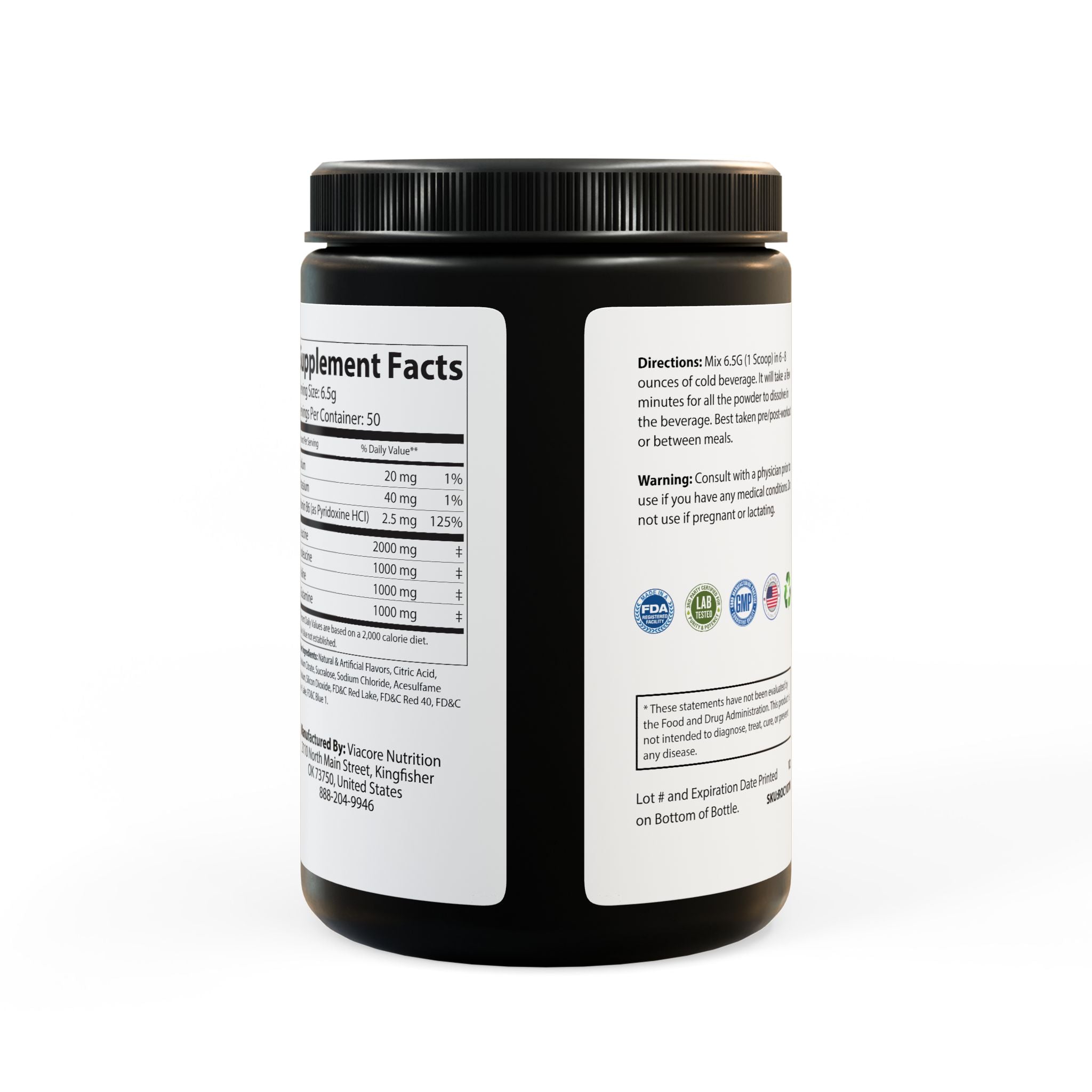 Dorpamine Vitality BCAA Supplement Grape