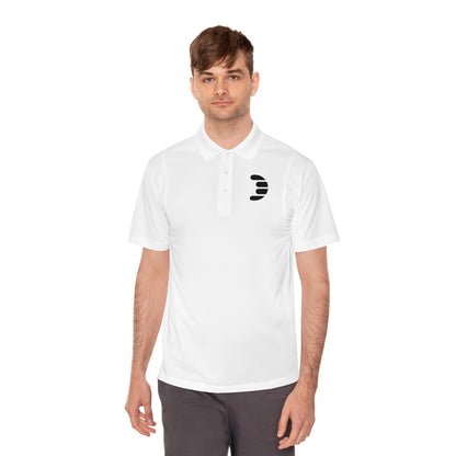 Dorpamine Black Logo Men's Sport Polo Shirt