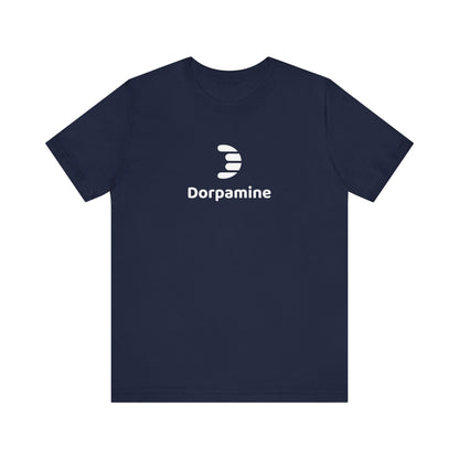 Dorpamine Classic Full Logo White Unisex Jersey Short Sleeve Tee