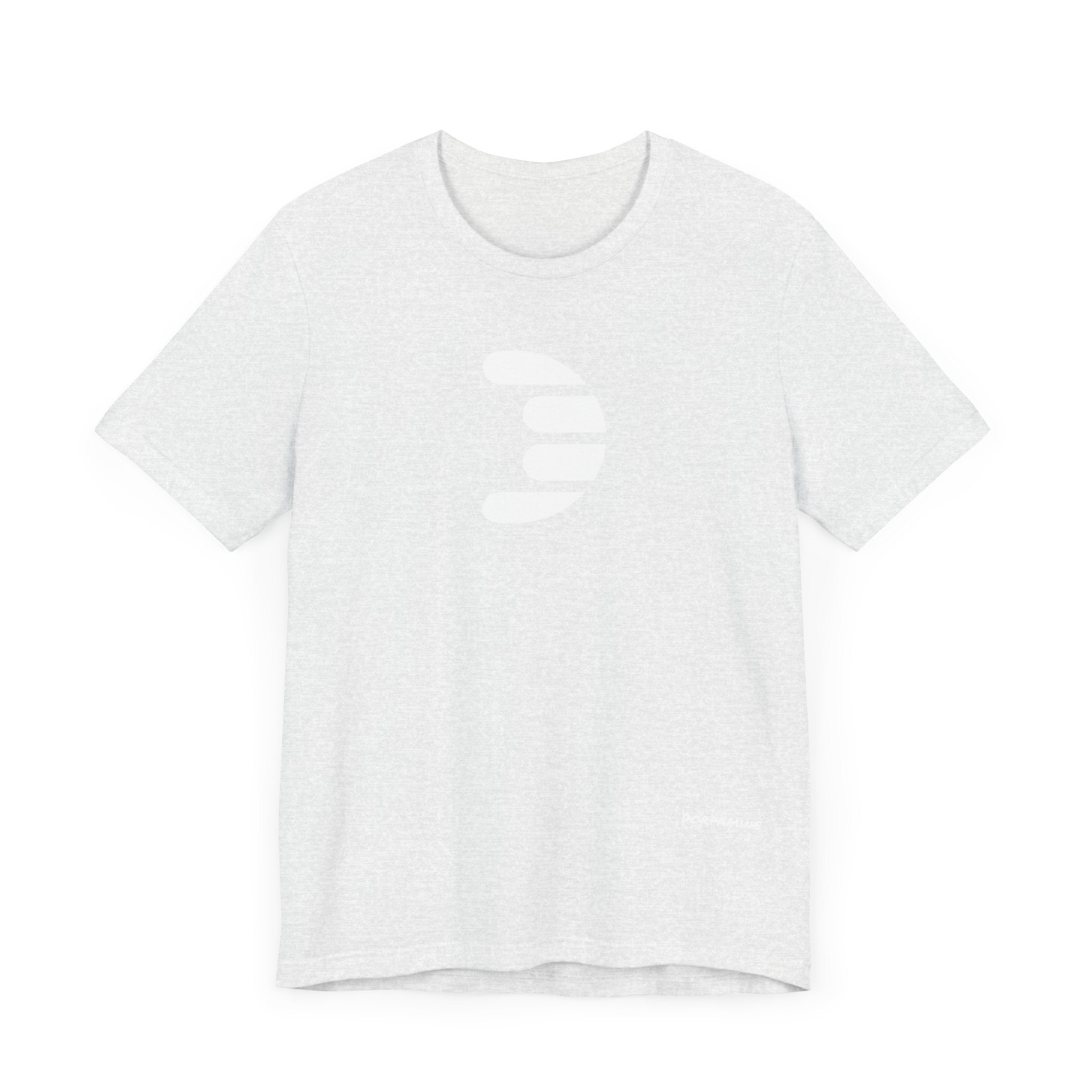 Dorpamine Classic Logo White Unisex Jersey Short Sleeve Tee