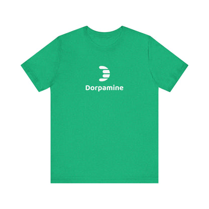 Dorpamine Classic Full Logo White Unisex Jersey Short Sleeve Tee