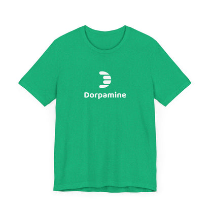 Dorpamine Classic Full Logo White Unisex Jersey Short Sleeve Tee